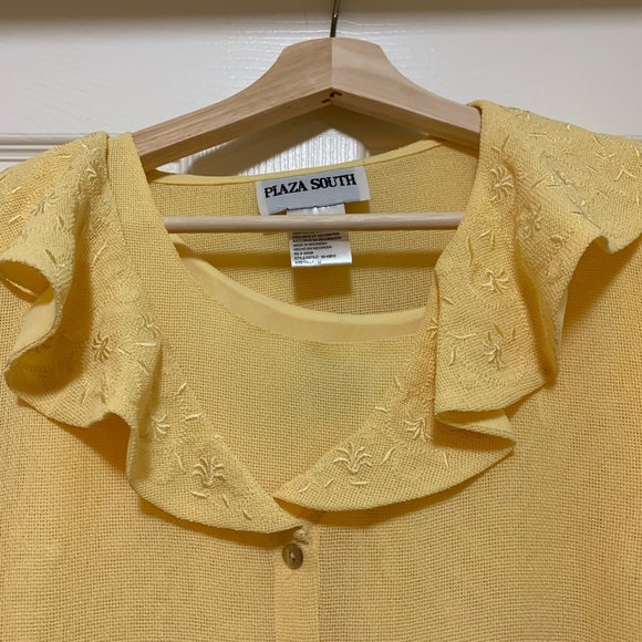 MAXI DRESS with BLOUSE RUFFLE! NWT! - Picture 3 of 5